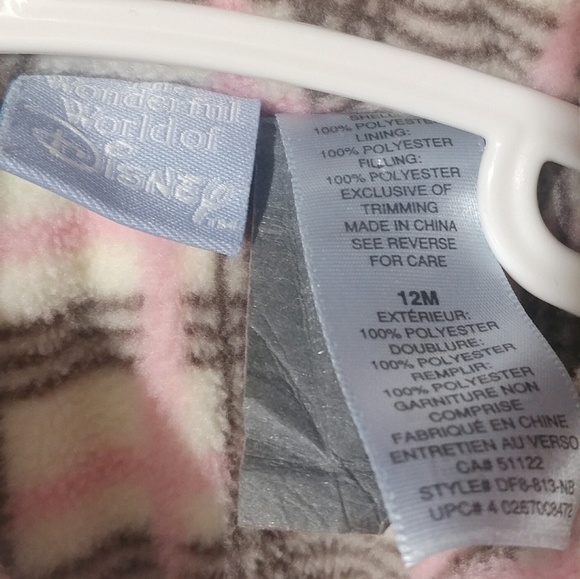 Disney Piglet 12 Month Baby Bunting Snowsuit - Picture 7 of 8